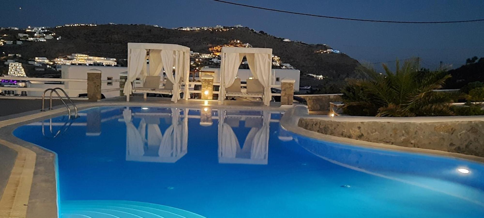 Casa Bianca Hotel Ornos  Eksteriør billede