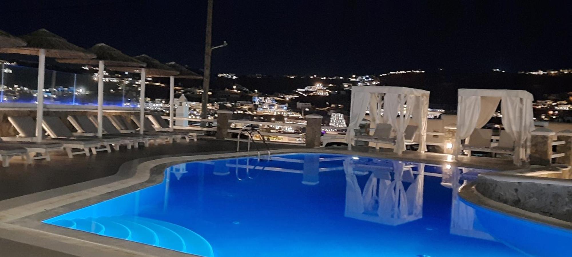 Casa Bianca Hotel Ornos  Eksteriør billede