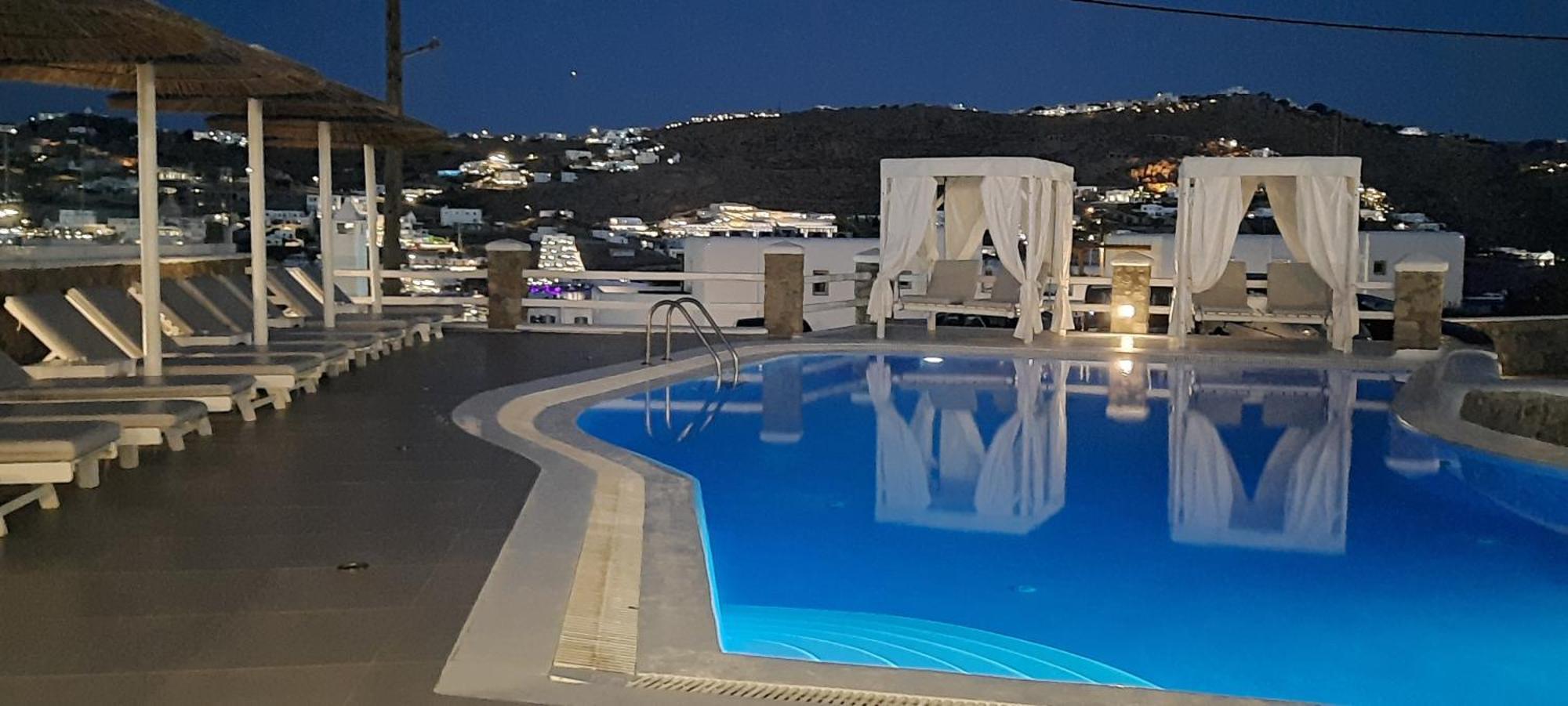 Casa Bianca Hotel Ornos  Eksteriør billede